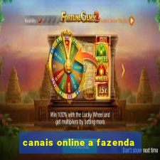 canais online a fazenda